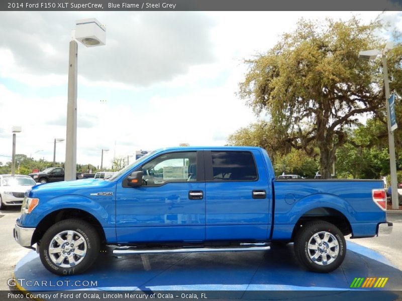  2014 F150 XLT SuperCrew Blue Flame