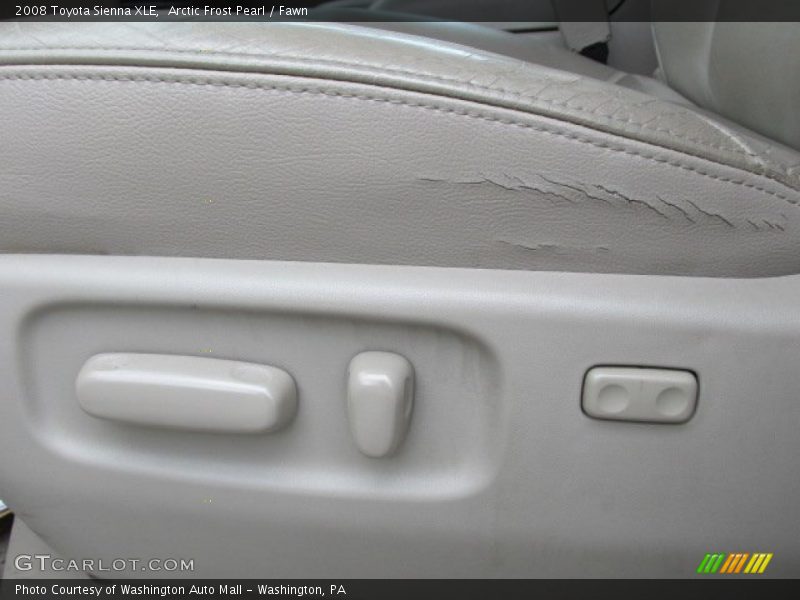 Arctic Frost Pearl / Fawn 2008 Toyota Sienna XLE