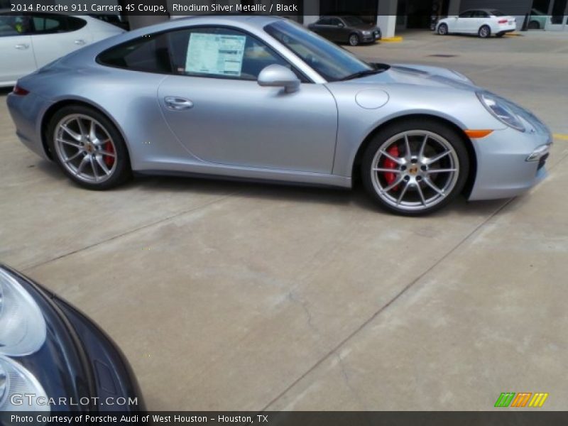  2014 911 Carrera 4S Coupe Rhodium Silver Metallic