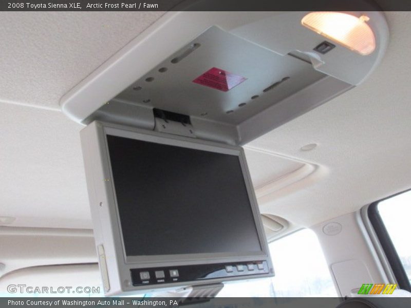 Arctic Frost Pearl / Fawn 2008 Toyota Sienna XLE