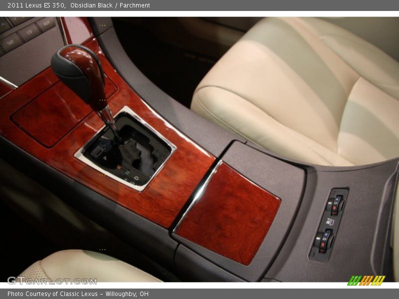 Obsidian Black / Parchment 2011 Lexus ES 350