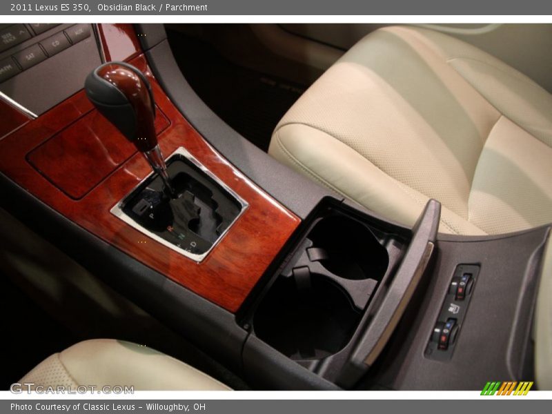 Obsidian Black / Parchment 2011 Lexus ES 350