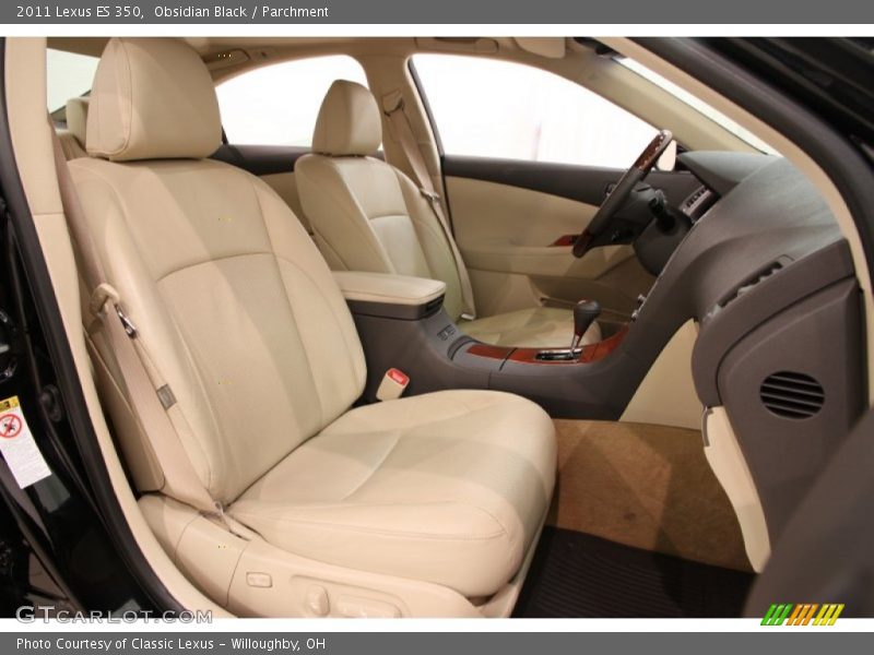Obsidian Black / Parchment 2011 Lexus ES 350