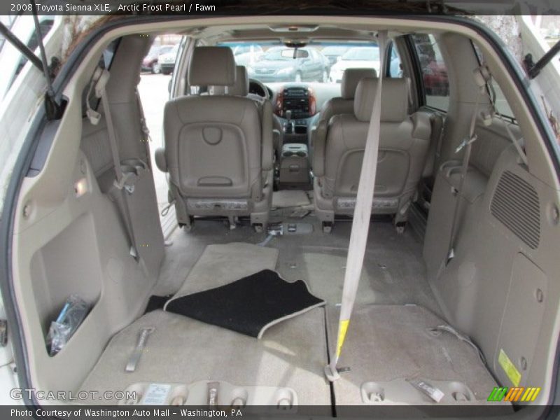 Arctic Frost Pearl / Fawn 2008 Toyota Sienna XLE