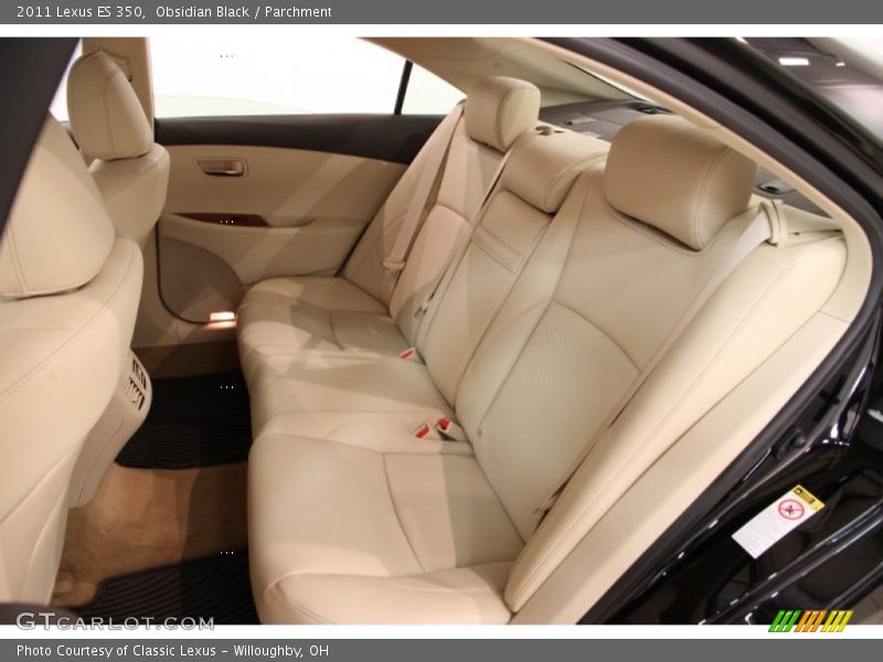 Obsidian Black / Parchment 2011 Lexus ES 350