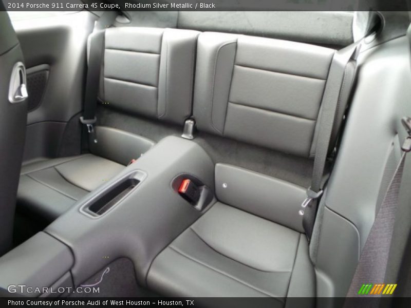 Rear Seat of 2014 911 Carrera 4S Coupe