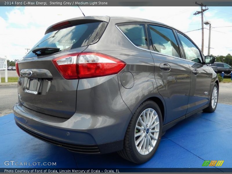 Sterling Grey / Medium Light Stone 2014 Ford C-Max Energi