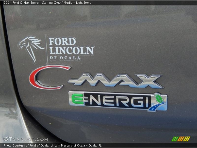 Sterling Grey / Medium Light Stone 2014 Ford C-Max Energi