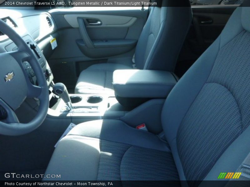Tungsten Metallic / Dark Titanium/Light Titanium 2014 Chevrolet Traverse LS AWD