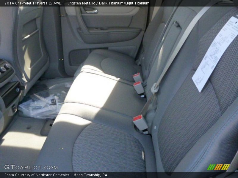 Tungsten Metallic / Dark Titanium/Light Titanium 2014 Chevrolet Traverse LS AWD