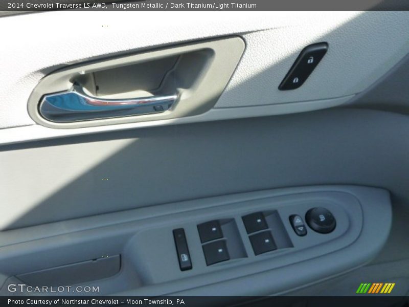 Tungsten Metallic / Dark Titanium/Light Titanium 2014 Chevrolet Traverse LS AWD