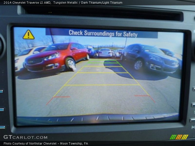 Tungsten Metallic / Dark Titanium/Light Titanium 2014 Chevrolet Traverse LS AWD