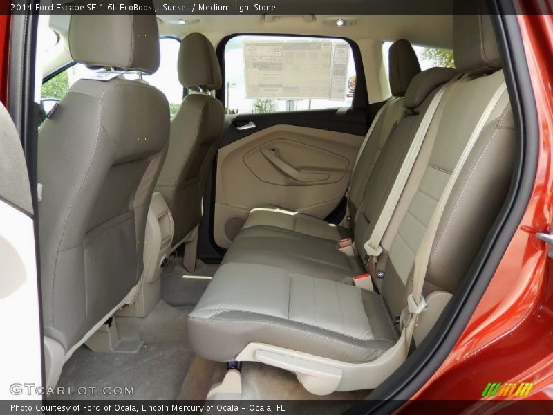 Sunset / Medium Light Stone 2014 Ford Escape SE 1.6L EcoBoost