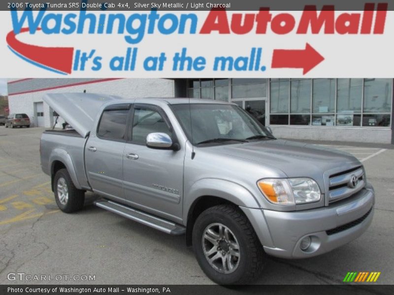 Silver Sky Metallic / Light Charcoal 2006 Toyota Tundra SR5 Double Cab 4x4