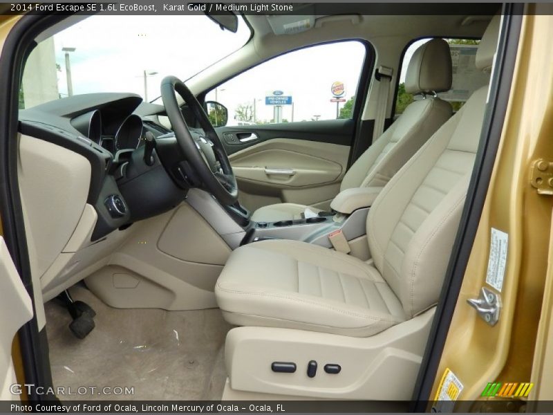 2014 Escape SE 1.6L EcoBoost Medium Light Stone Interior