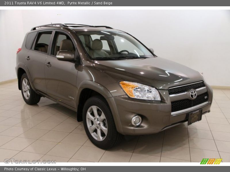 Pyrite Metallic / Sand Beige 2011 Toyota RAV4 V6 Limited 4WD