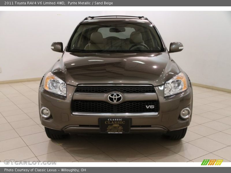 Pyrite Metallic / Sand Beige 2011 Toyota RAV4 V6 Limited 4WD