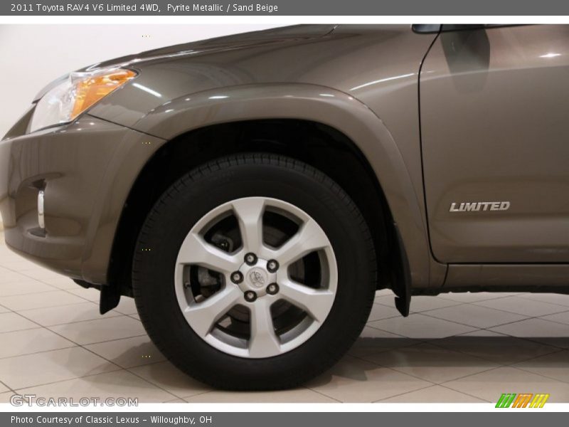 Pyrite Metallic / Sand Beige 2011 Toyota RAV4 V6 Limited 4WD
