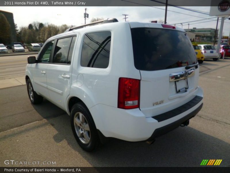 Taffeta White / Gray 2011 Honda Pilot EX 4WD