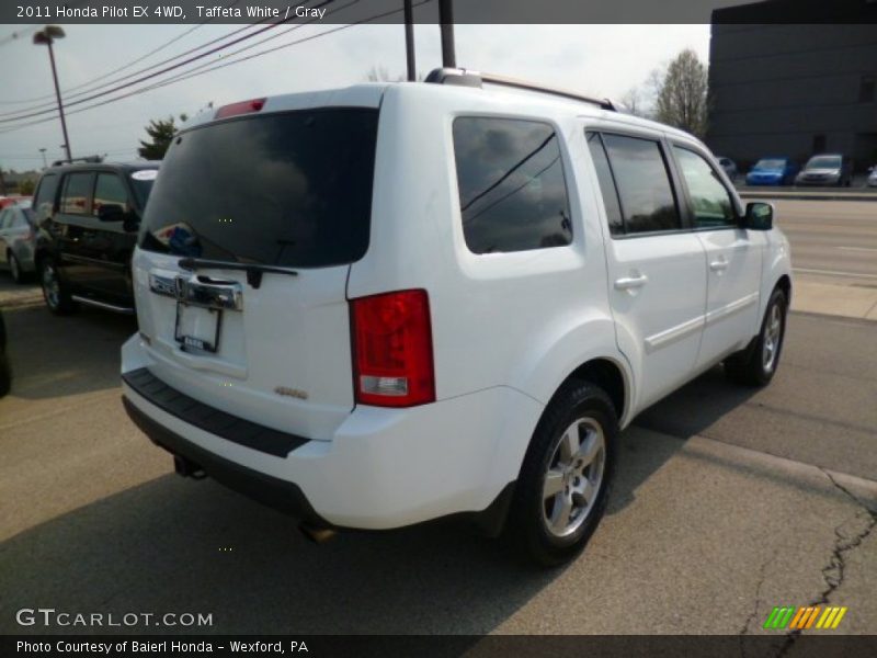 Taffeta White / Gray 2011 Honda Pilot EX 4WD