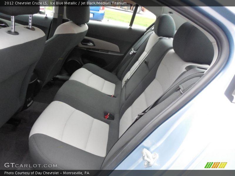 Ice Blue Metallic / Jet Black/Medium Titanium 2012 Chevrolet Cruze LS