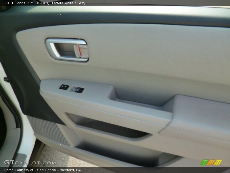 Taffeta White / Gray 2011 Honda Pilot EX 4WD