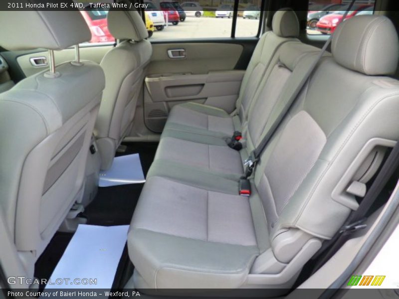 Taffeta White / Gray 2011 Honda Pilot EX 4WD