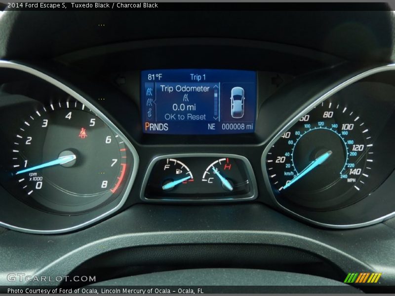 Tuxedo Black / Charcoal Black 2014 Ford Escape S