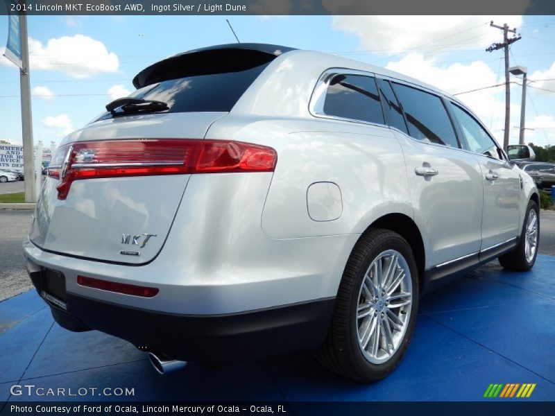 Ingot Silver / Light Dune 2014 Lincoln MKT EcoBoost AWD