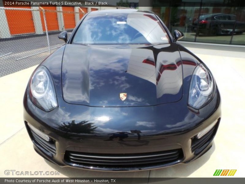 Black / Black 2014 Porsche Panamera Turbo S Executive