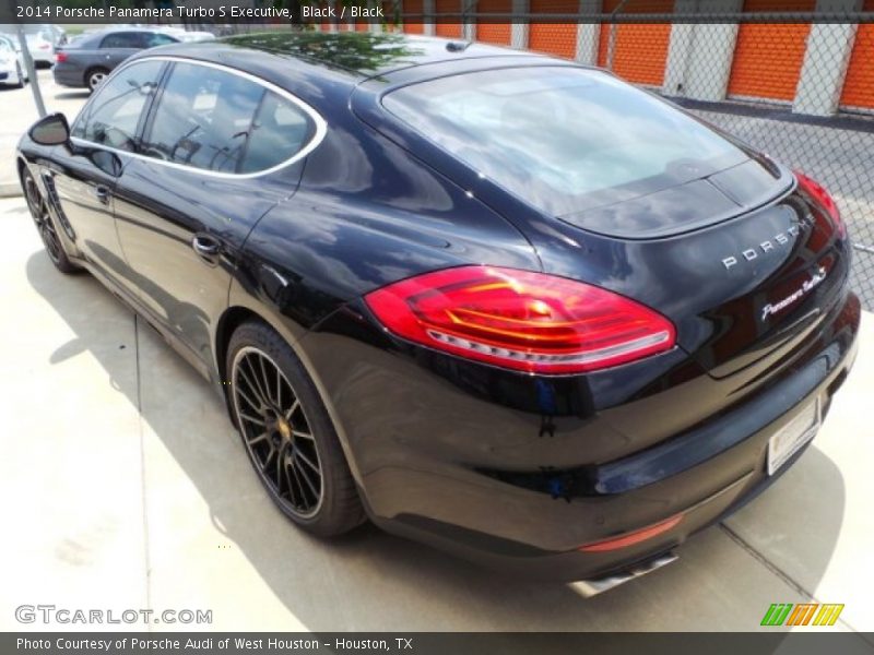 Black / Black 2014 Porsche Panamera Turbo S Executive