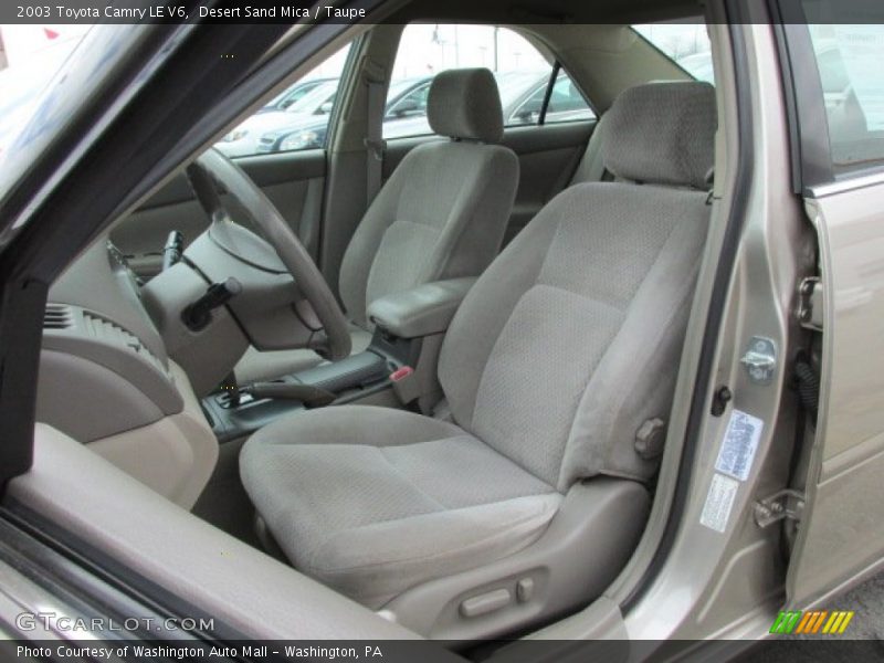Desert Sand Mica / Taupe 2003 Toyota Camry LE V6