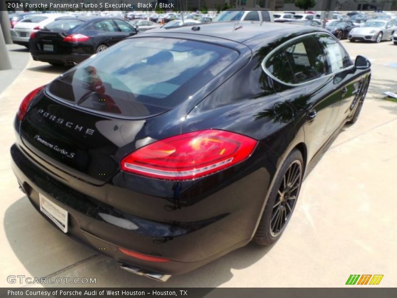 Black / Black 2014 Porsche Panamera Turbo S Executive