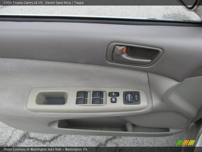 Desert Sand Mica / Taupe 2003 Toyota Camry LE V6