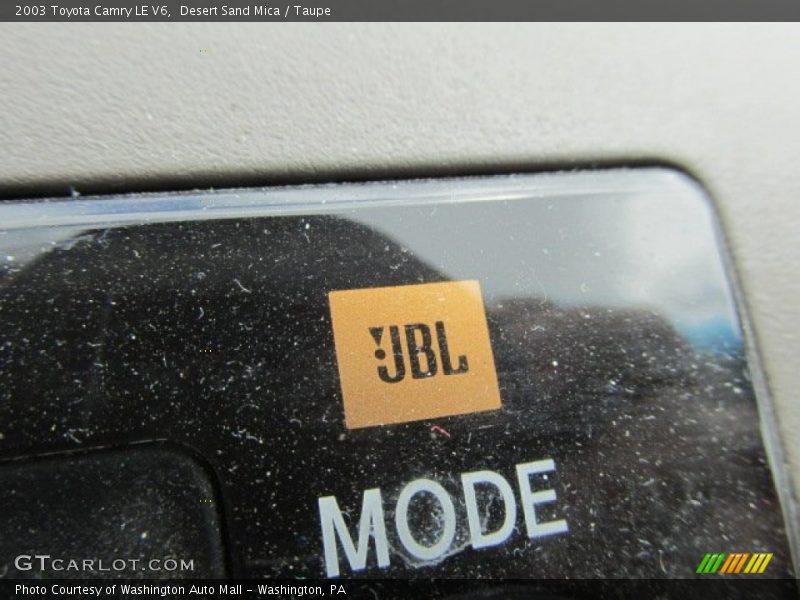 Desert Sand Mica / Taupe 2003 Toyota Camry LE V6