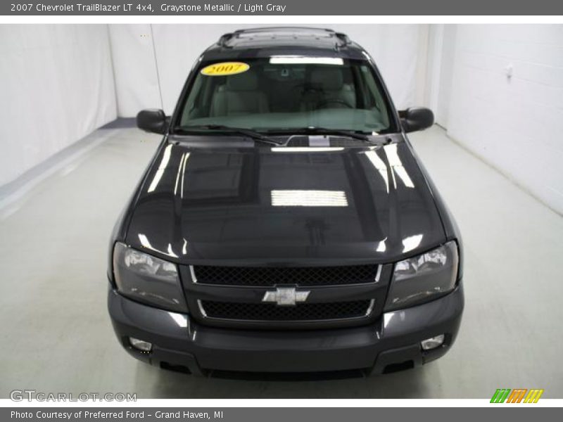 Graystone Metallic / Light Gray 2007 Chevrolet TrailBlazer LT 4x4