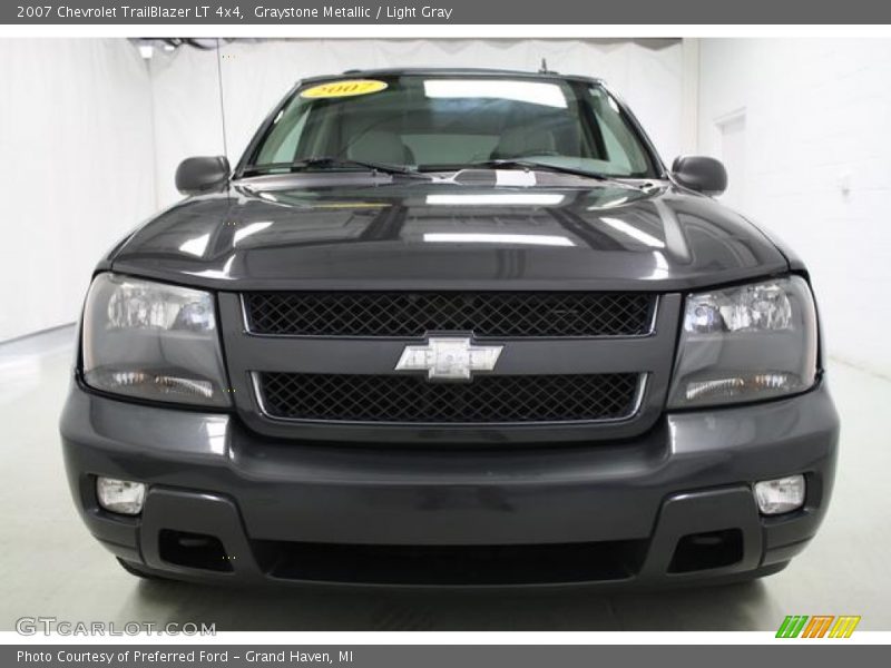 Graystone Metallic / Light Gray 2007 Chevrolet TrailBlazer LT 4x4
