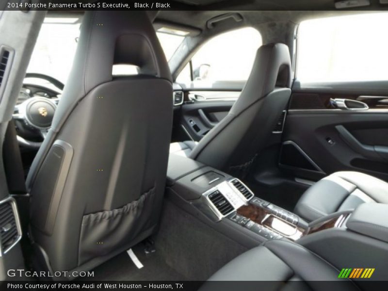 Rear Seat of 2014 Panamera Turbo S Executive