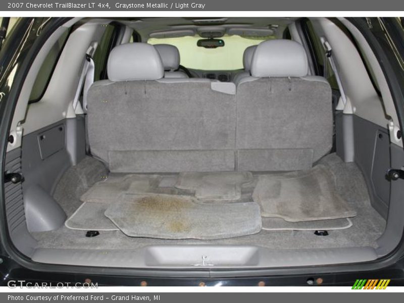 Graystone Metallic / Light Gray 2007 Chevrolet TrailBlazer LT 4x4