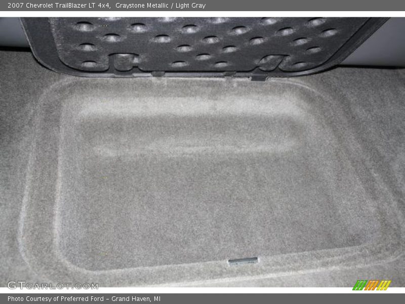 Graystone Metallic / Light Gray 2007 Chevrolet TrailBlazer LT 4x4