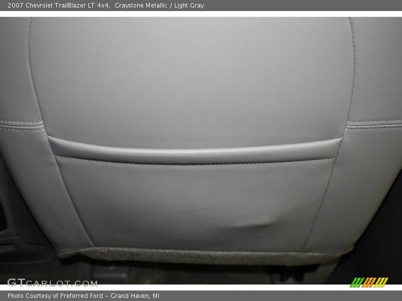 Graystone Metallic / Light Gray 2007 Chevrolet TrailBlazer LT 4x4