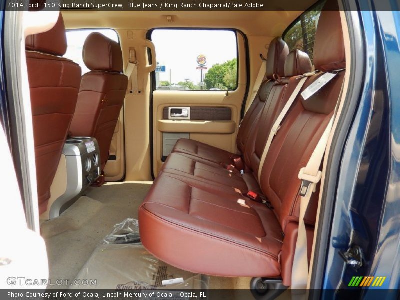 Rear Seat of 2014 F150 King Ranch SuperCrew