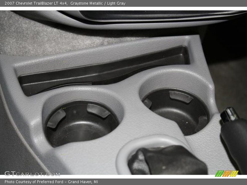 Graystone Metallic / Light Gray 2007 Chevrolet TrailBlazer LT 4x4