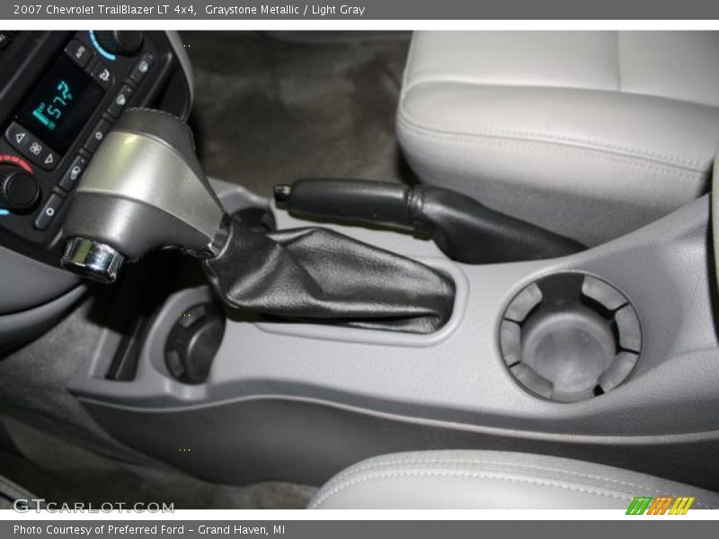 Graystone Metallic / Light Gray 2007 Chevrolet TrailBlazer LT 4x4
