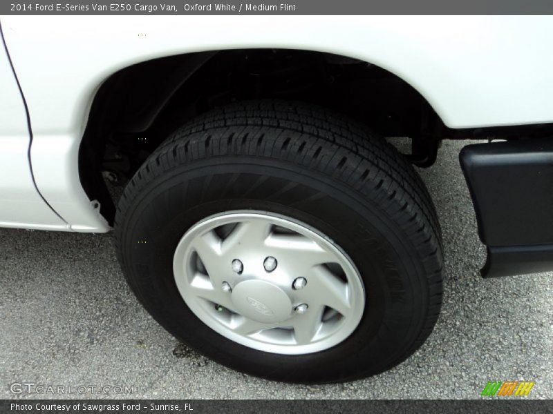 Oxford White / Medium Flint 2014 Ford E-Series Van E250 Cargo Van