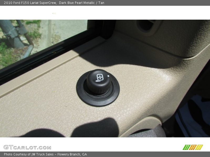 Dark Blue Pearl Metallic / Tan 2010 Ford F150 Lariat SuperCrew