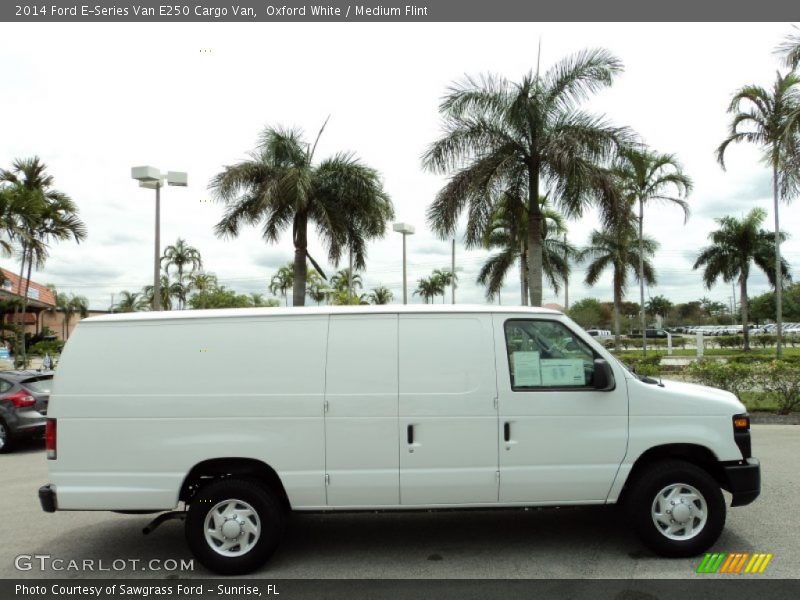 Oxford White / Medium Flint 2014 Ford E-Series Van E250 Cargo Van