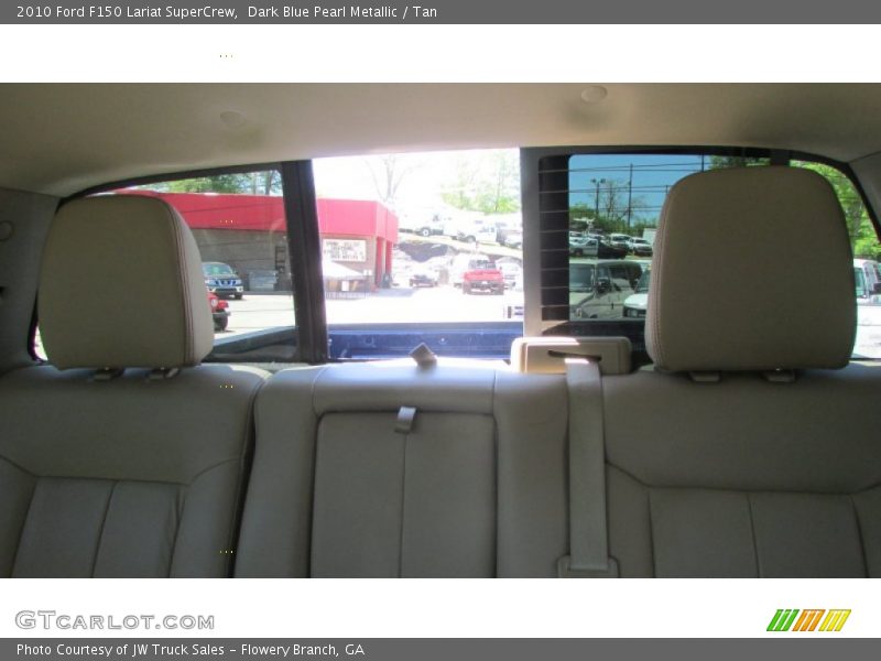 Dark Blue Pearl Metallic / Tan 2010 Ford F150 Lariat SuperCrew