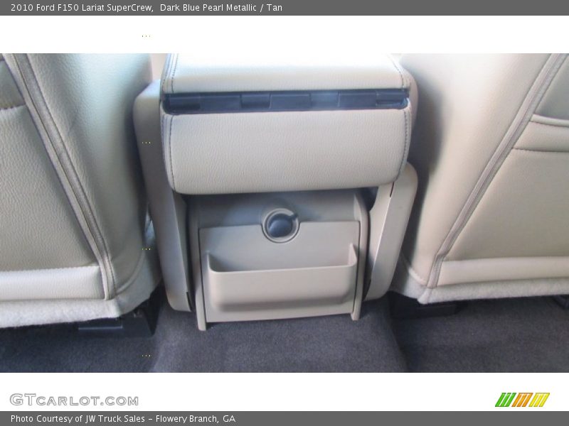 Dark Blue Pearl Metallic / Tan 2010 Ford F150 Lariat SuperCrew