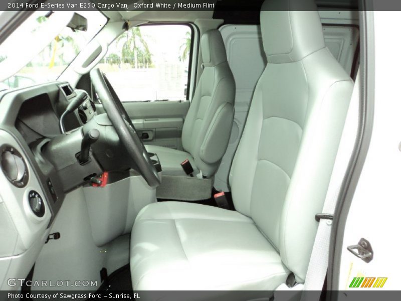 Oxford White / Medium Flint 2014 Ford E-Series Van E250 Cargo Van
